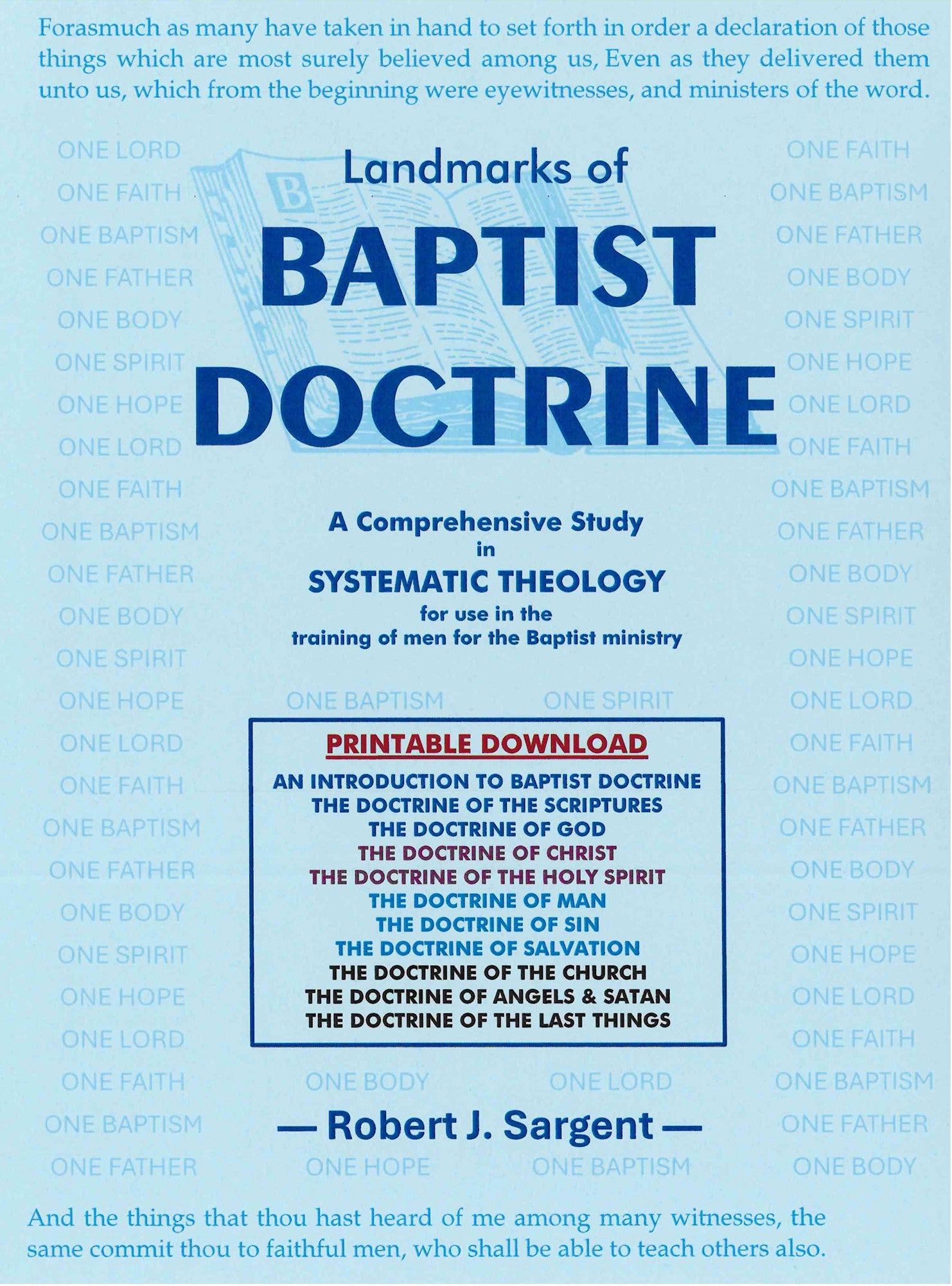 Baptist Doctrine