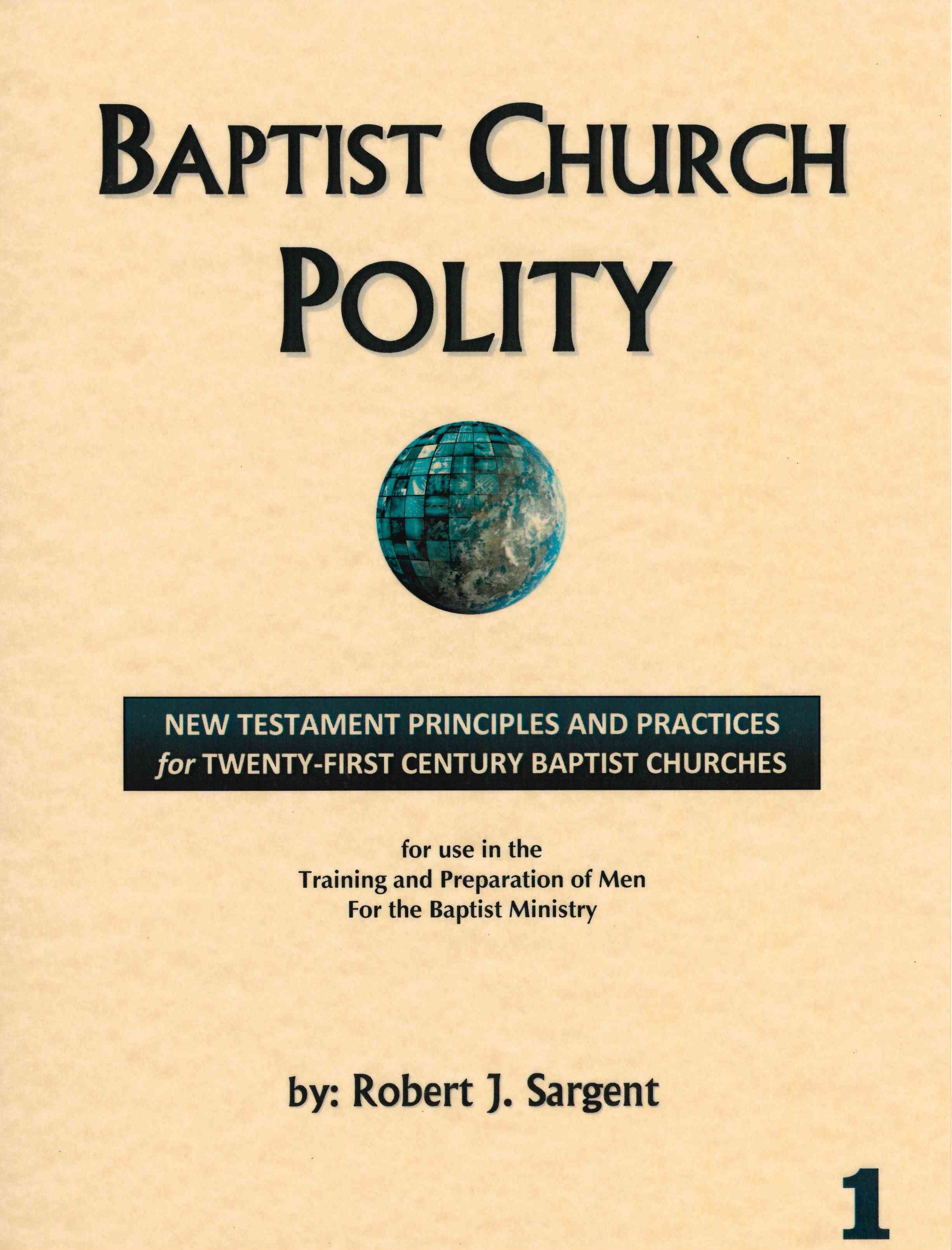 Baptist Church Polity