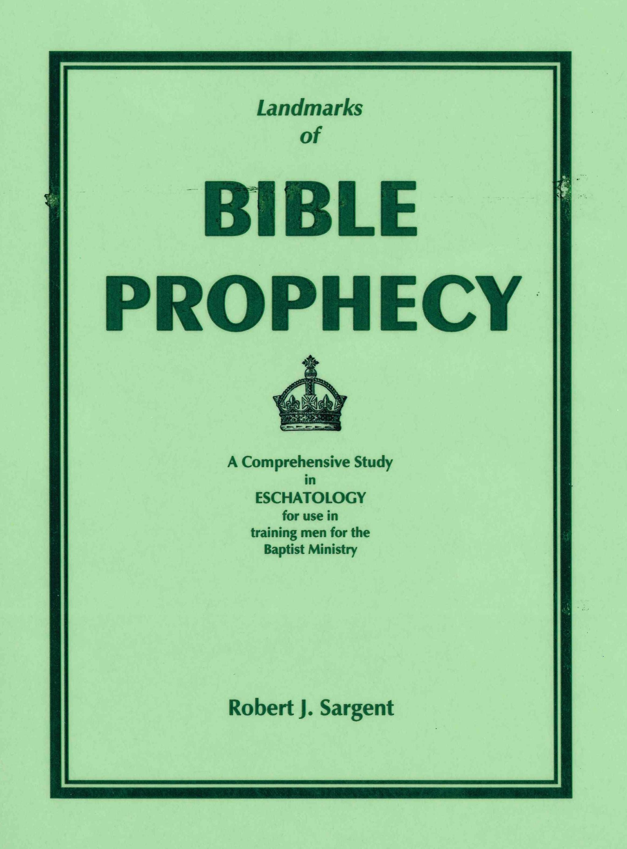 Bible Prophecy (First Edition)