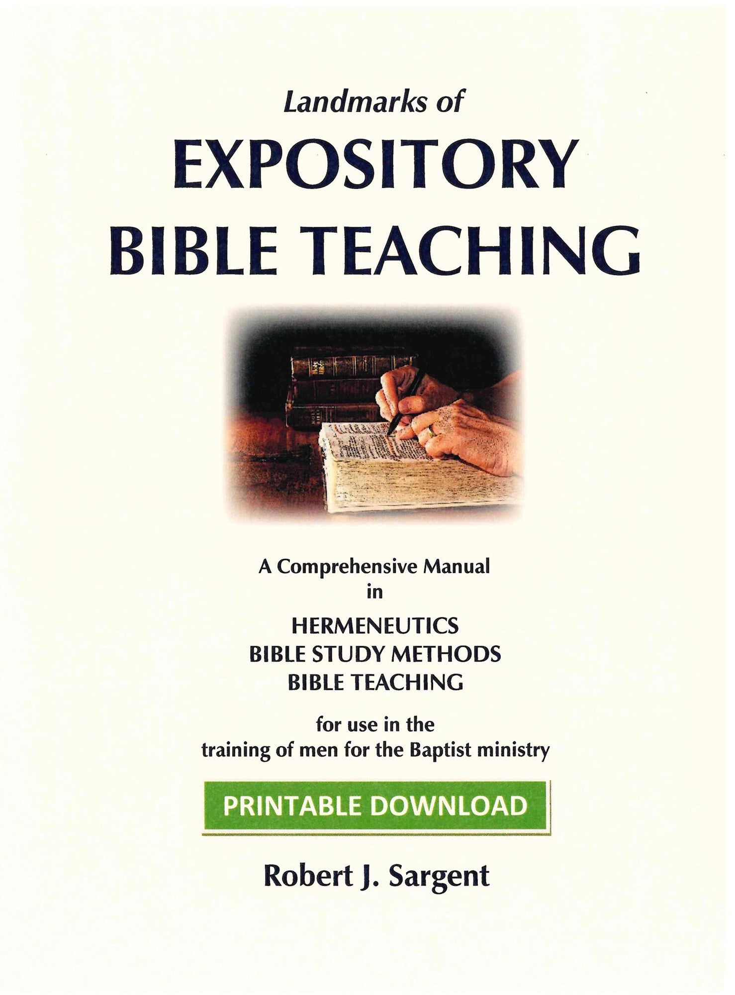 Expository Bible Teaching