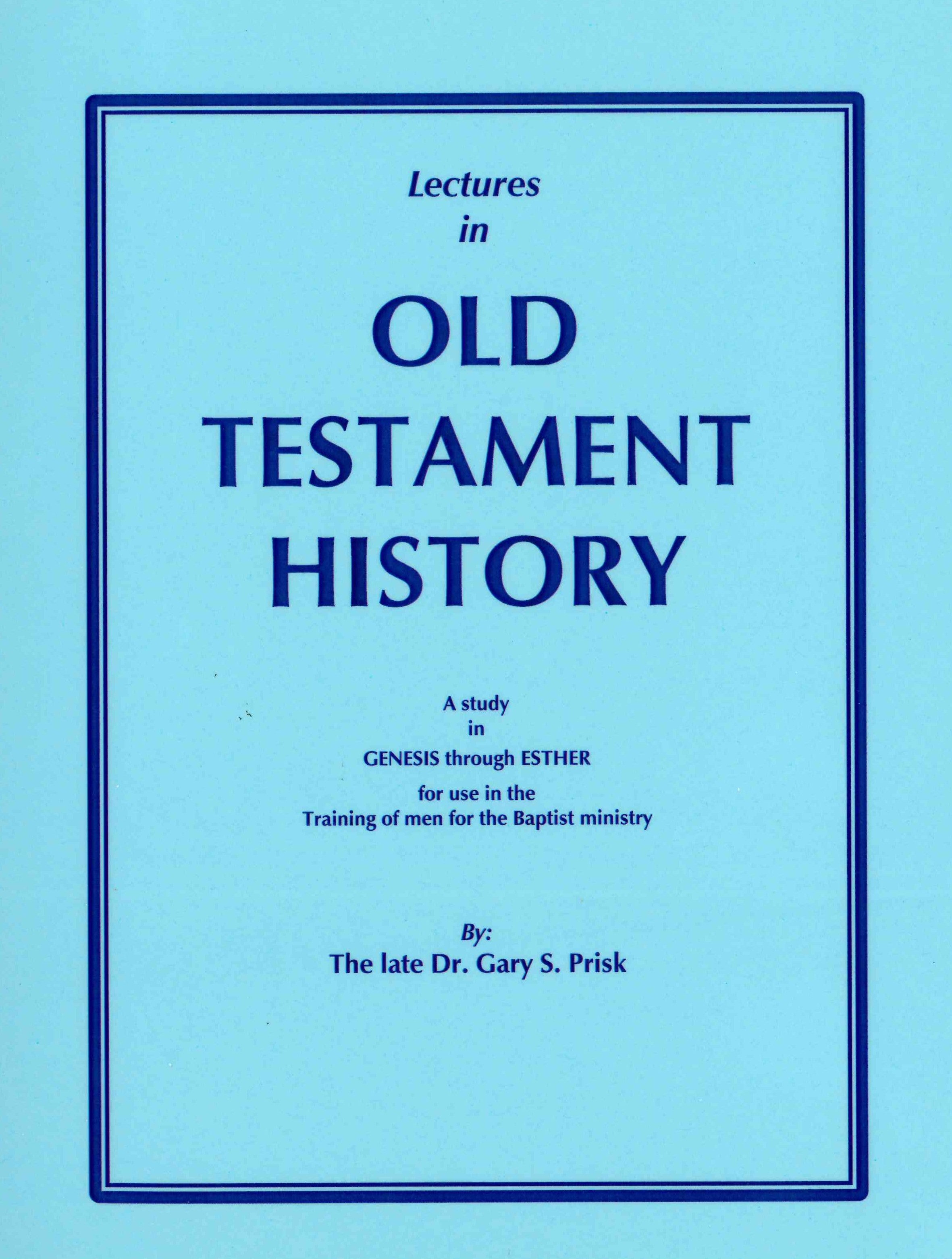 Old Testament History