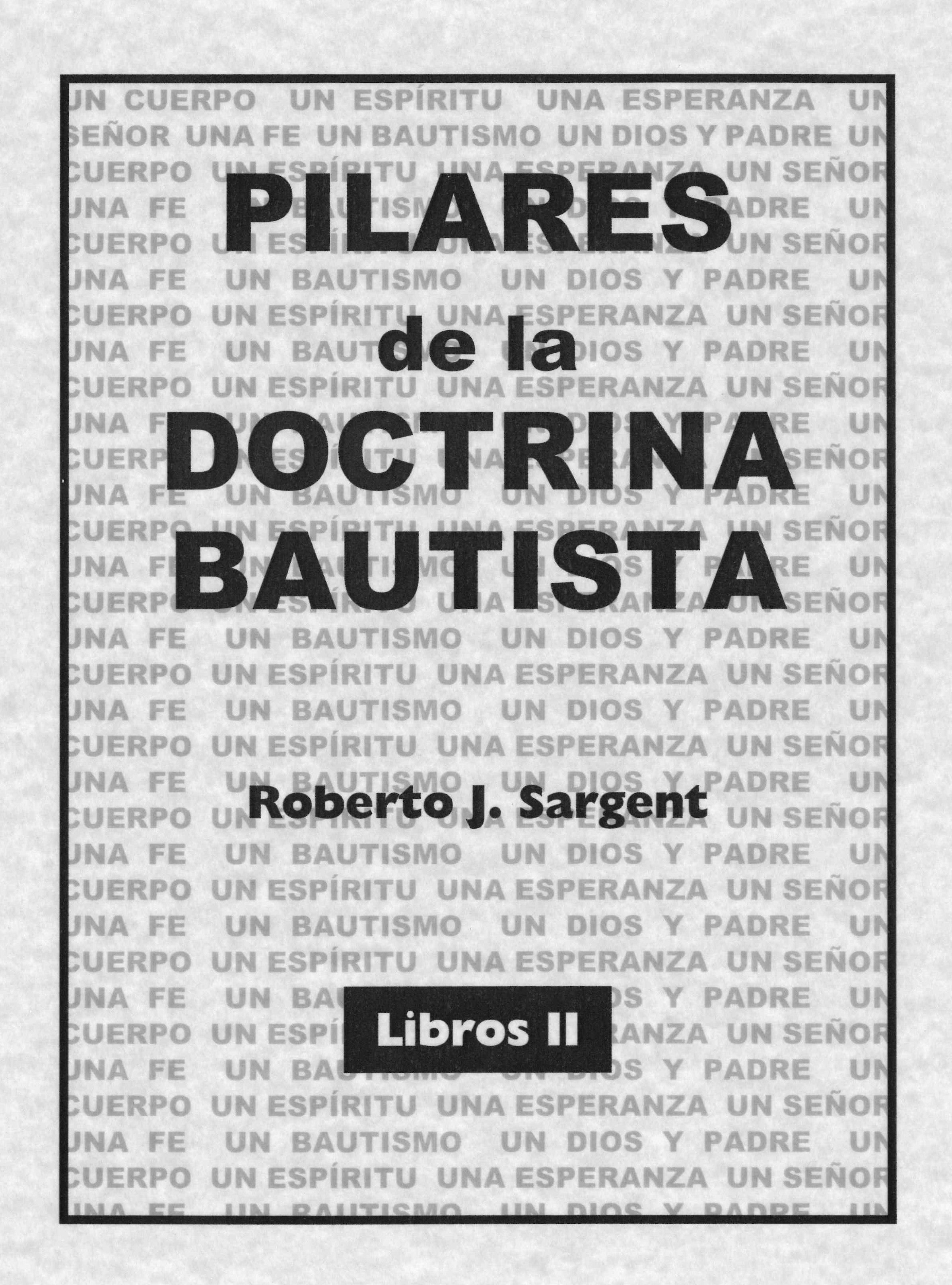 Pilares de la Doctrina Bautista
