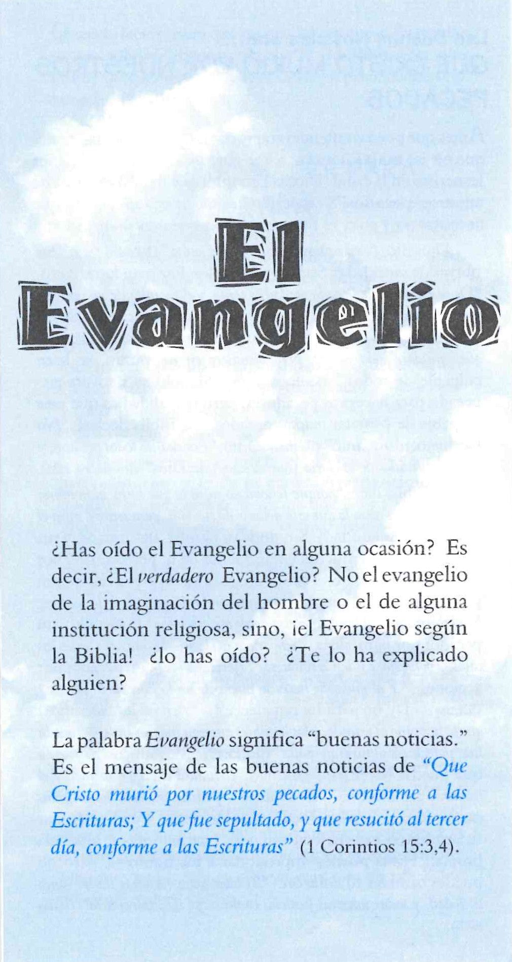 El Evangelio